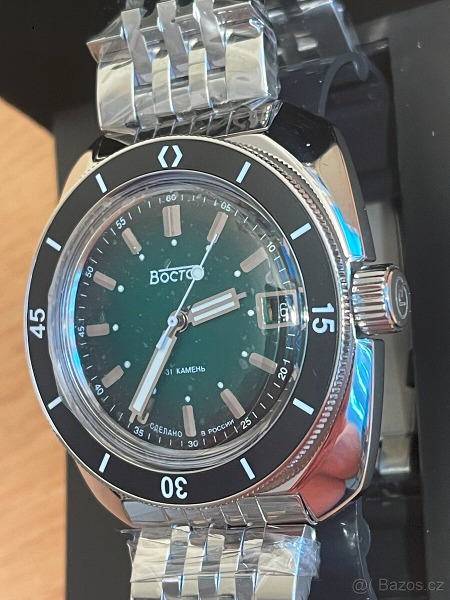 Nové hodinky Vostok Amfibie automat, voděodolnost 200m