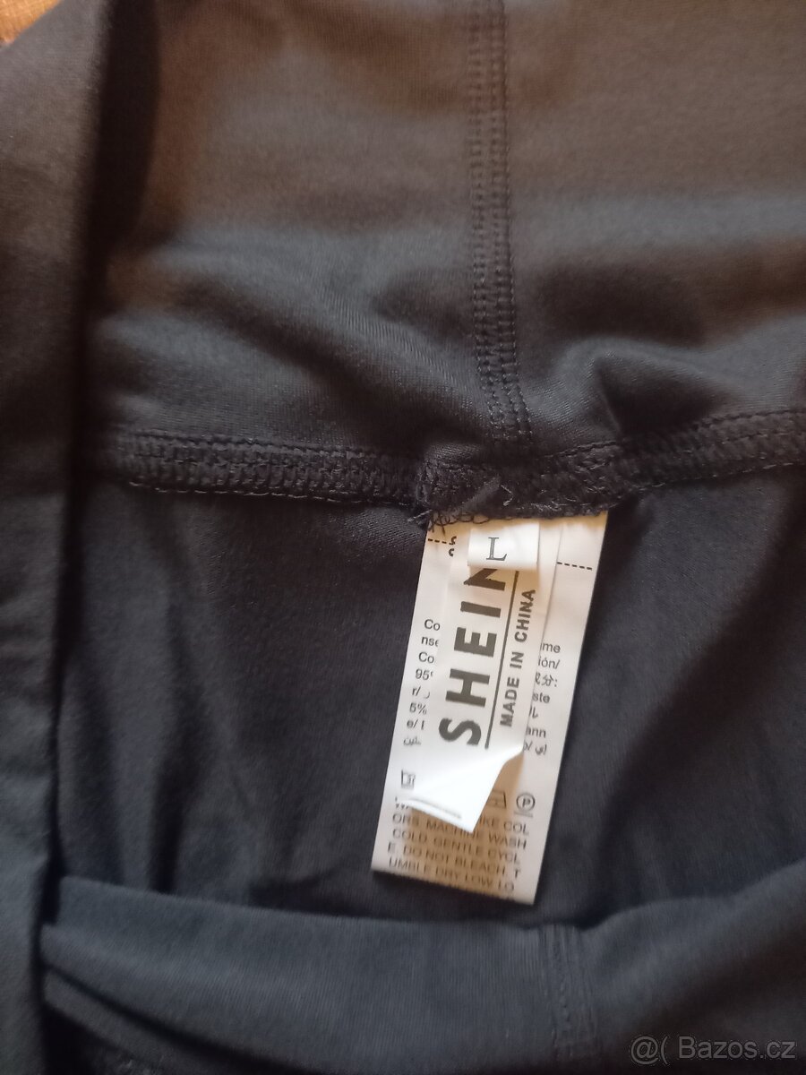 Nové šedé leginy vel.L zn Shein