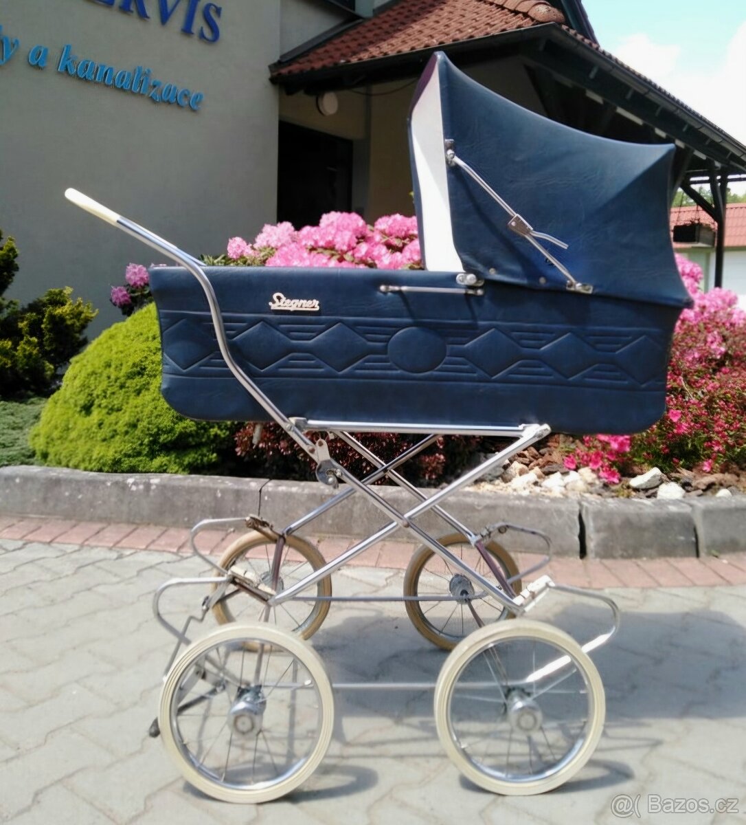Retro kočárek Stegner