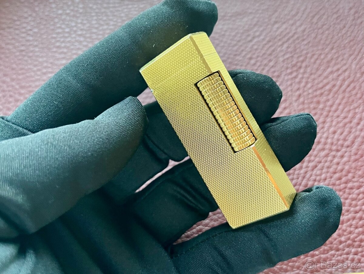 🔥 Dunhill Rollagas Zapalovač 80' léta, vzor Barley 🇨🇭