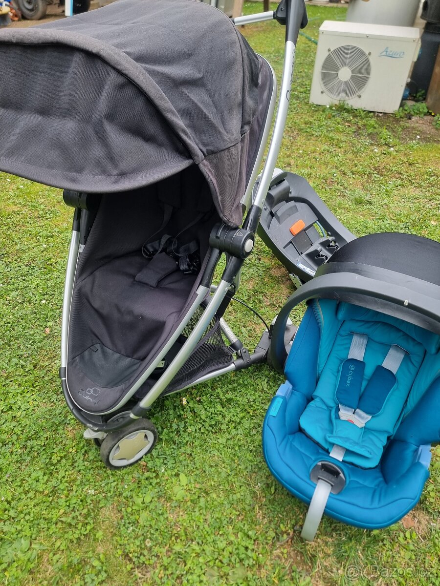 Quinny Zapp a autosedačka s isofixem Cybex