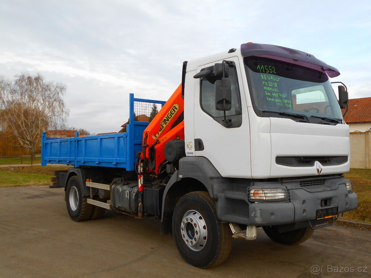 Sklápěčka RENAULT KERAX 270.19 4x2