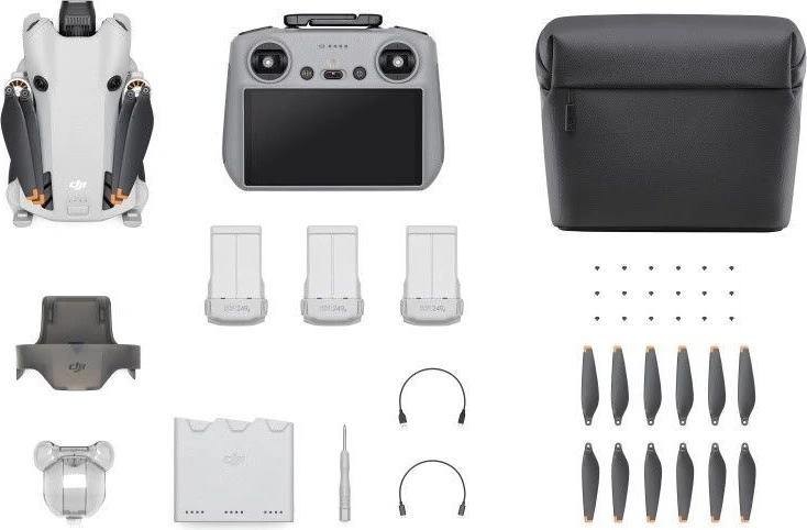 DJI MINI 4 PRO FLY MORE COMBO + příslušenstív, jako nový