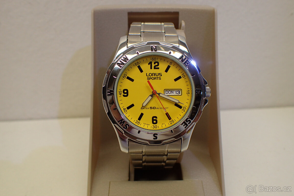 Hodinky zn. Lorus Sports - Quartz - nenošené