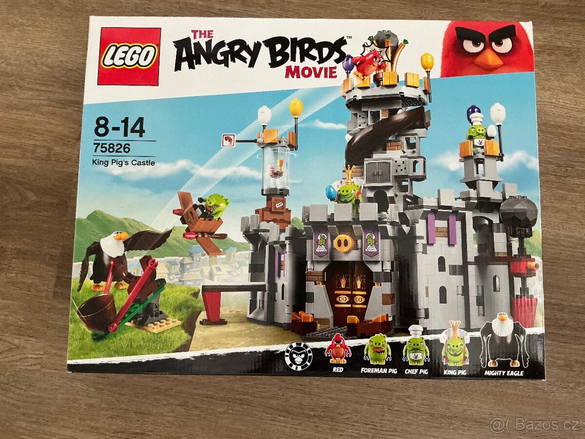 Lego The Angry Birds Movie 75826 - King Pig’s Castle