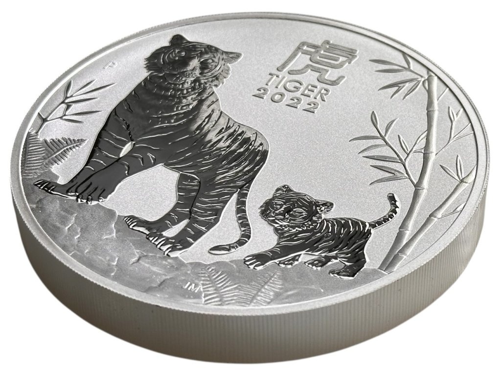 Stříbrná mince 1kg čistého stříbra Austrálie 30 Dollar 2022