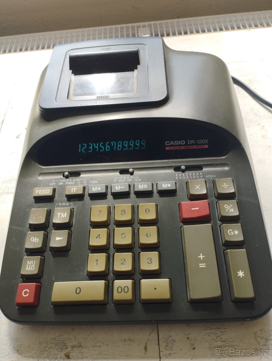 kalkulacka casio DR-120X