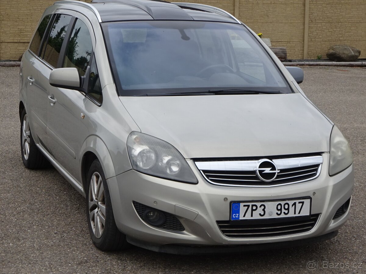 Opel Zafira 1.9 CDTI r.v.2011(7 míst)110kw AUTOMAT