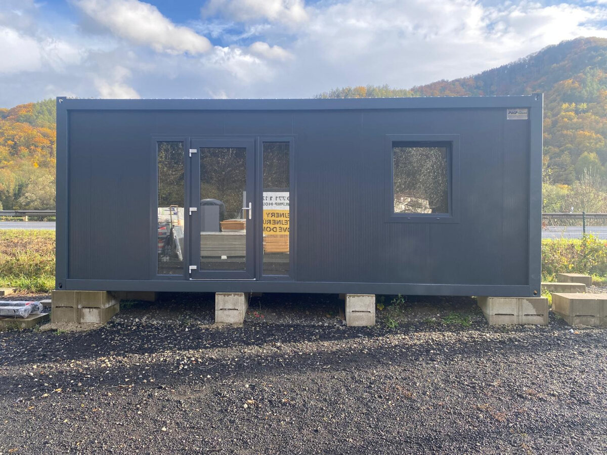 Obytný kontejner PMP Y 3x7 s fr. dveřmi ihned k odběru