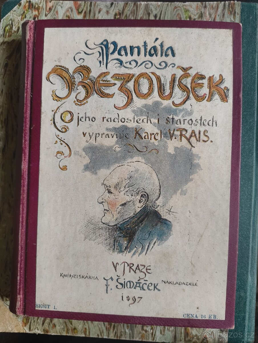 kniha pan táta Bezoušek z roku 1997