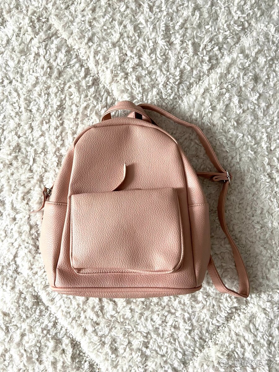 Malý batůžek starorůžový