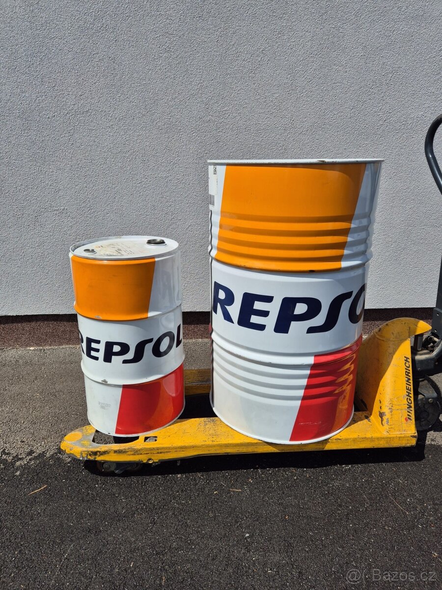 Prodám prázdné plechové sudy od oleje 210 a 60l