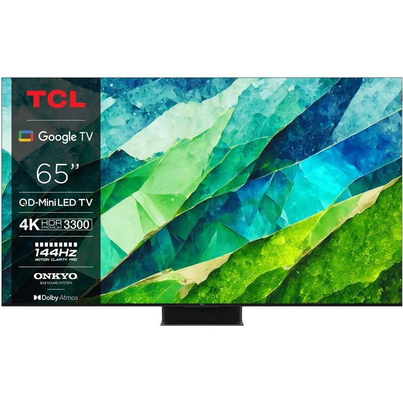 TCL 65C855 65" 164cm QLED MiniLED, 60W, 240Hz, Dolby Atmos