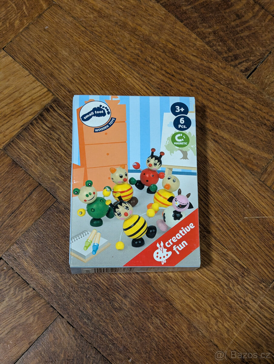 small foot Magnetky zvířátka (sada 6 ks)