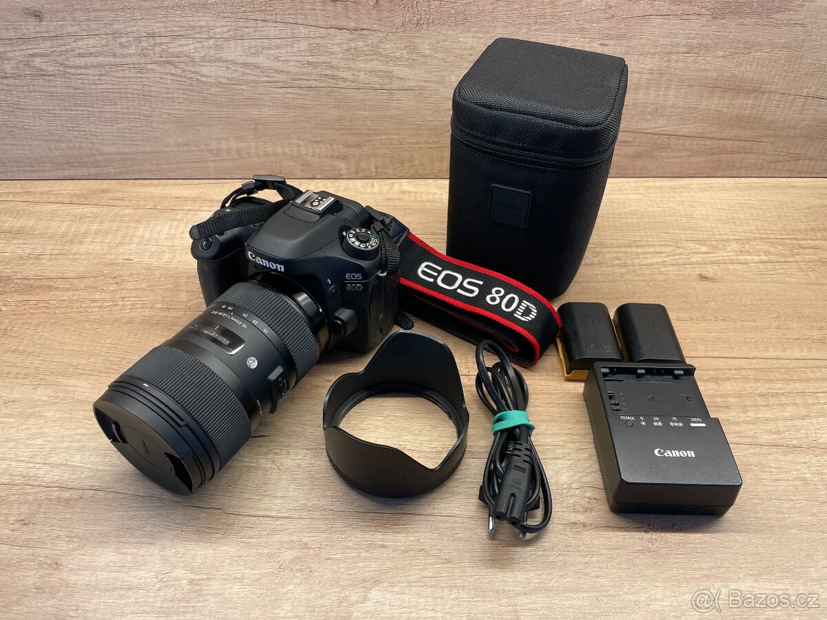 Canon 80D + Sigma 18-35 1.8 Art