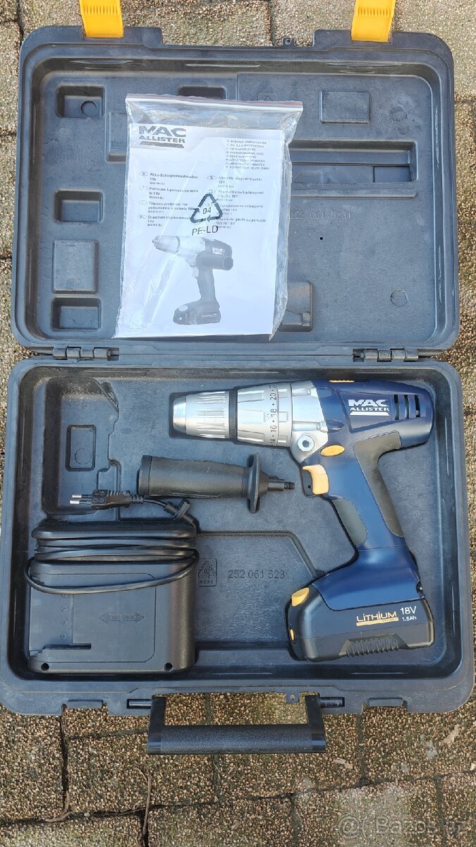 Aku vrtačka Macallister