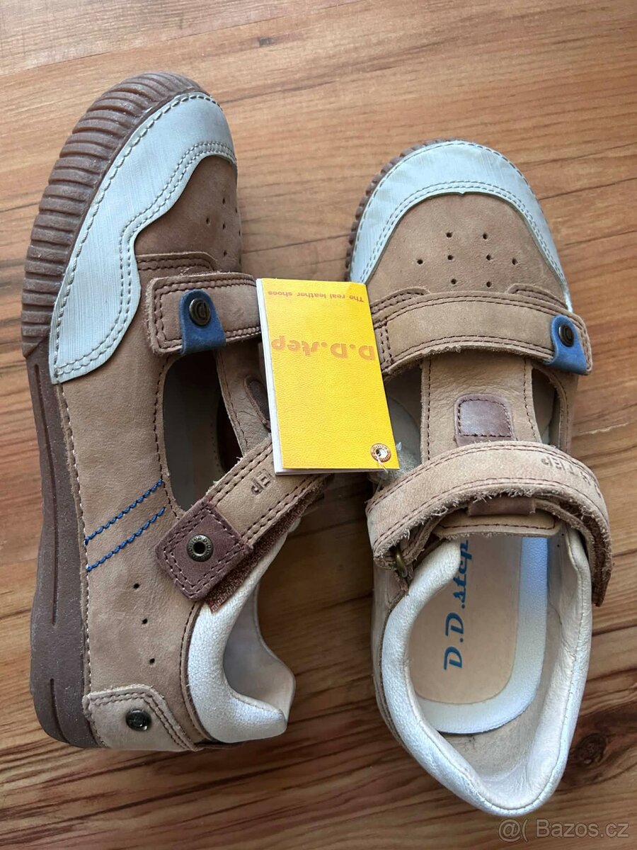 Nové D.D.step celokožené boty PC 1200 Kč