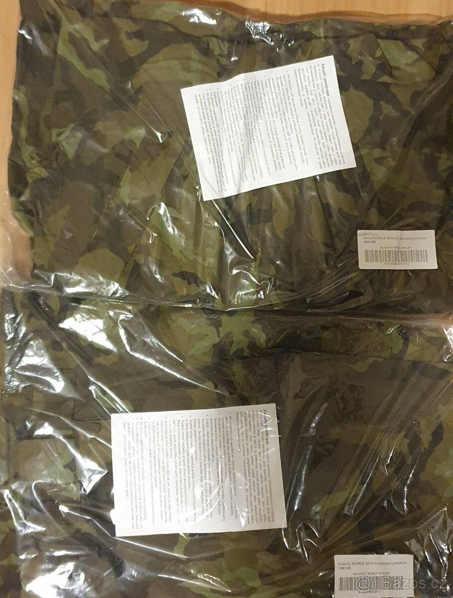 Blůza a kalhoty ECWCS vz. 95 modernizovaný (goratex)