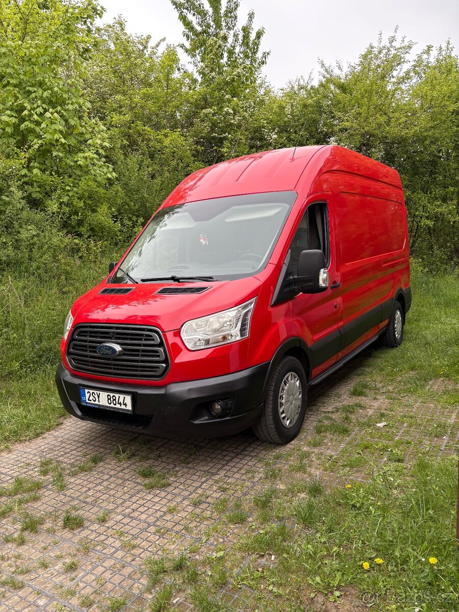 Ford transit 2.2 tdci 92 kw rok 2015 puvod čr