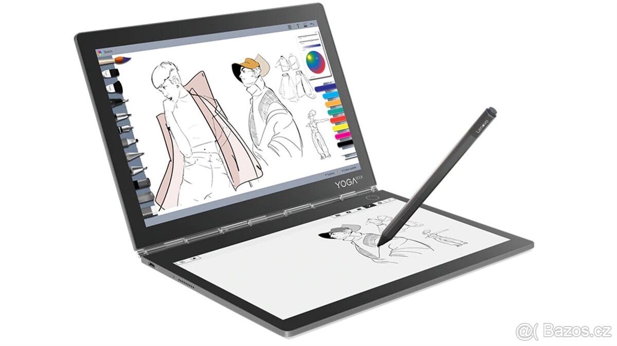 Lenovo Yoga Book i5 Windows ink klávesnice dotyk pero