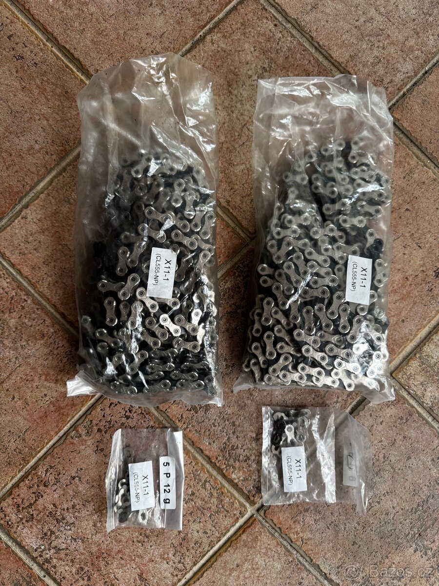 Nové řetězy KMC X11, CL555-NP