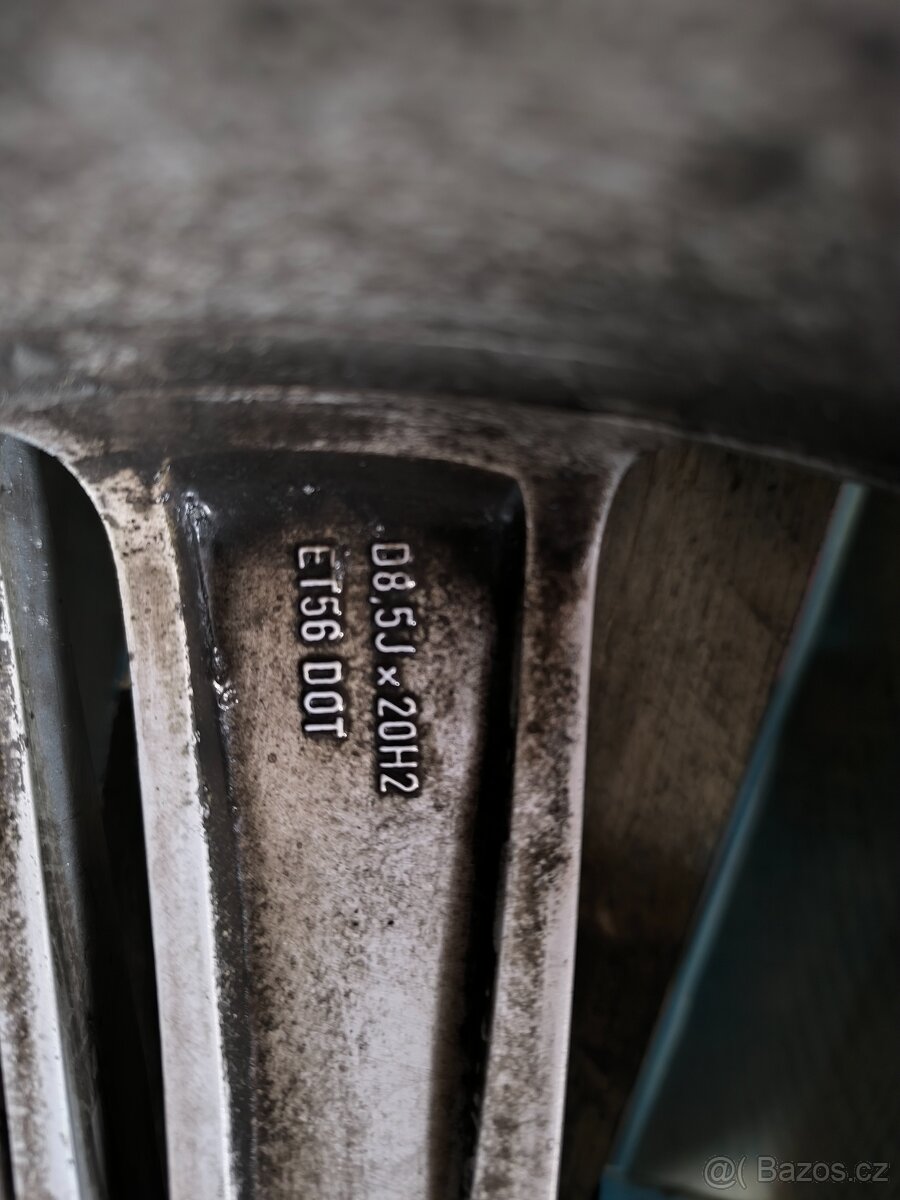 ALU kola+letní pneu Michelin 275/50R20