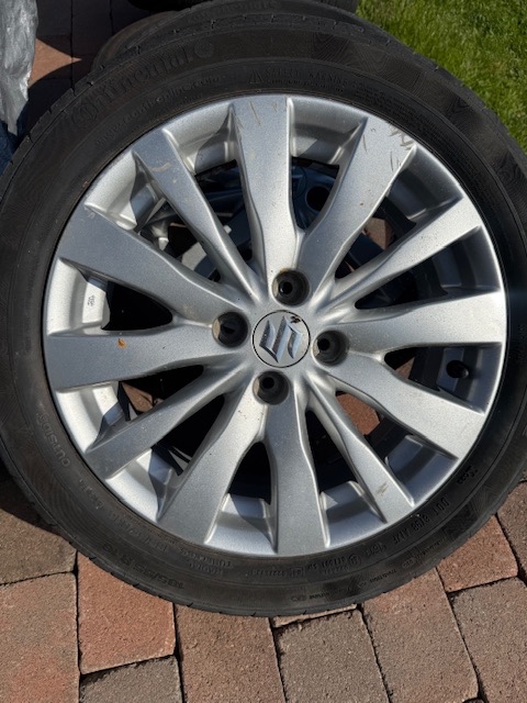 Alu 16 Suzuki Swift Sport 185/55/R16 Continental