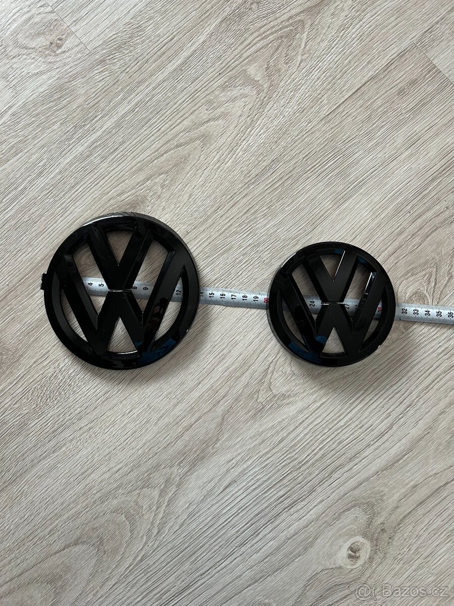 Znaky VW T-Roc znak do masky a víka kufru