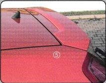 Střešní spoiler Fiat Punto Grande 2006-