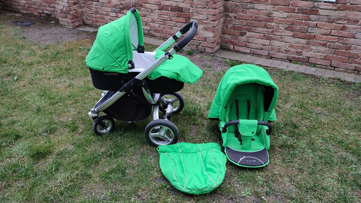 Kočárek 4Runner zelený