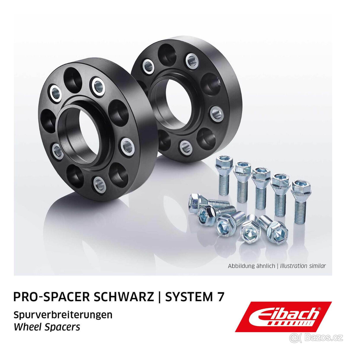 Eibach Pro distanční podložky - Spacer Black S90-7-25-032-B