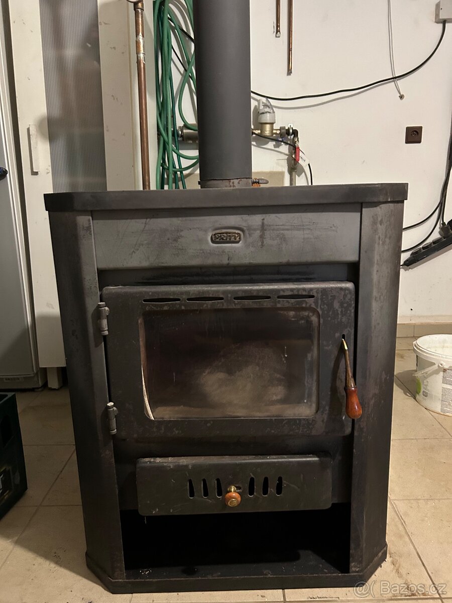 PRITY krbová kamna s výměníkem 19kw