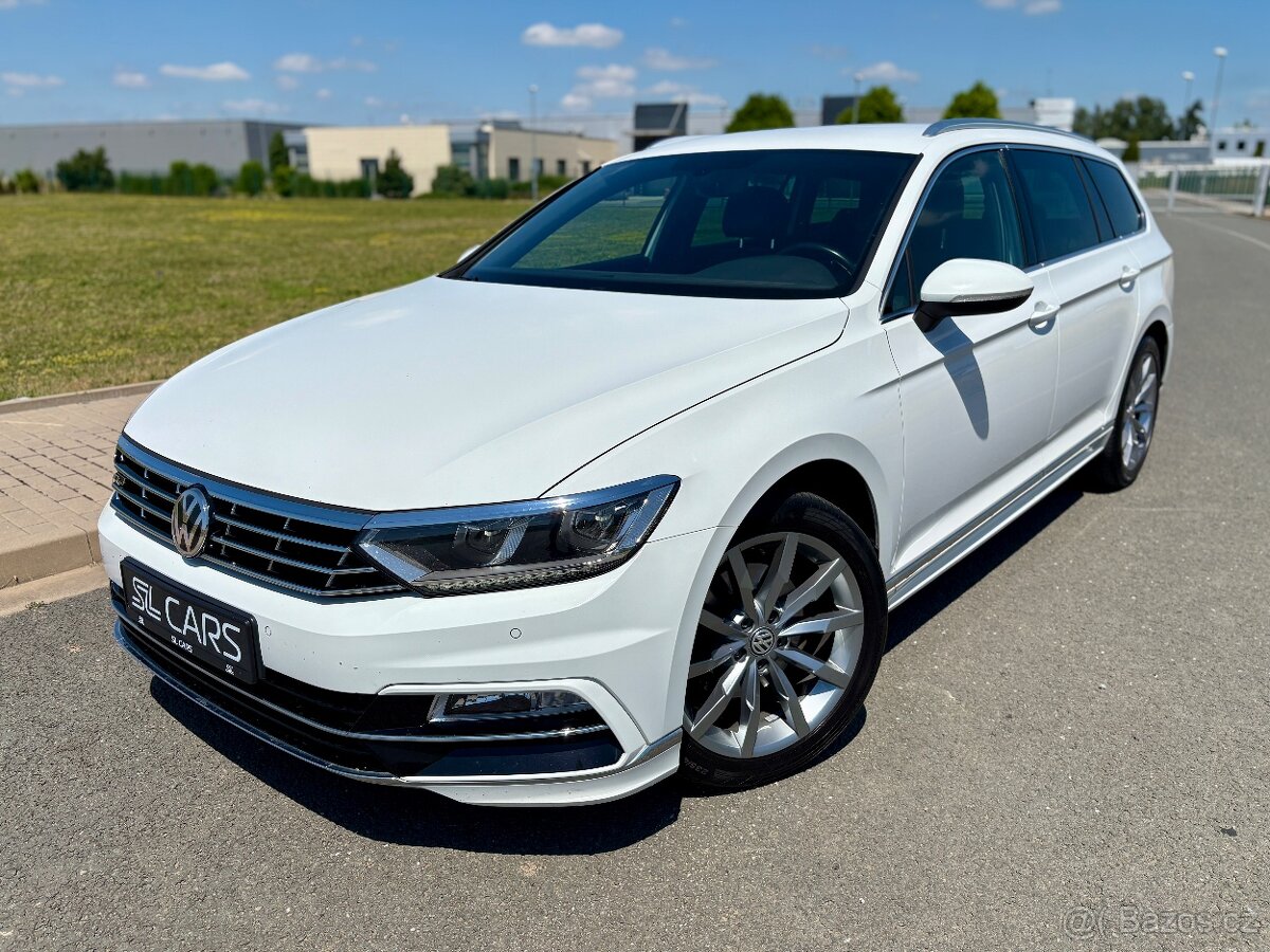 VOLKSWAGEN PASSAT 2.0 TDI //2018 R-LINE ČR 6DSG LED KEYLESS