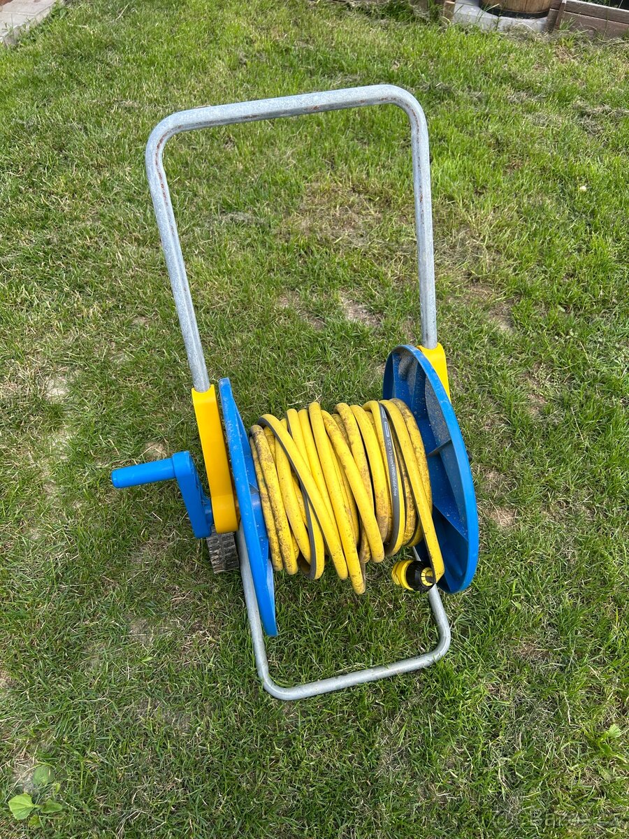 Zahradní hadice 1/2” s bubnem na kolečkách