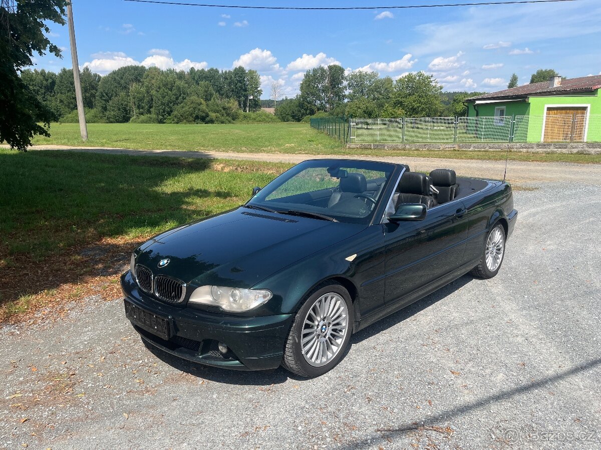 BMW E46 330Ci cabrio NOVÁ STK, 1 MAJITEL