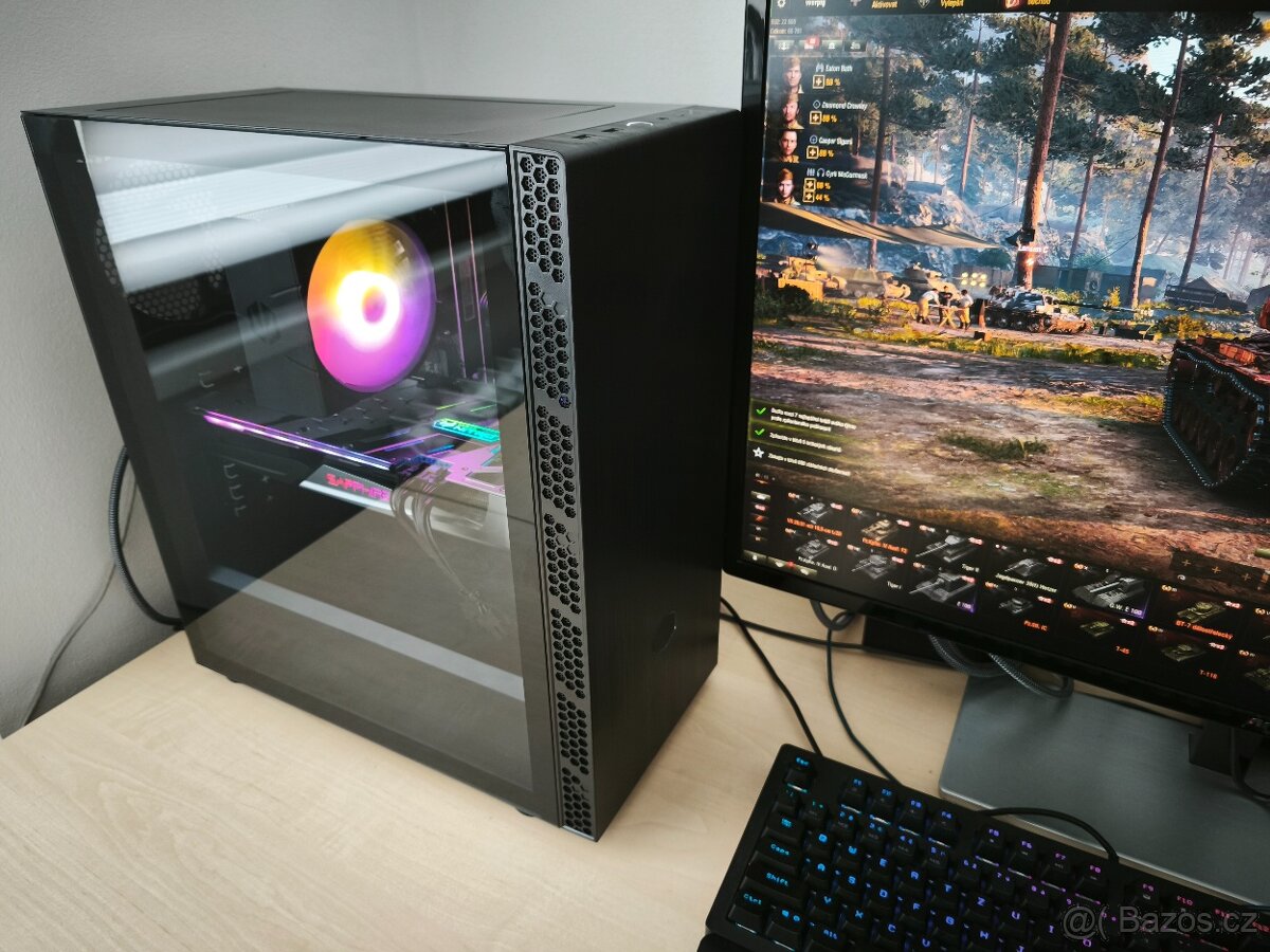 Herní 6-jádro Ryzen 5 3600/32GB RAM/RX5700XT/SSD 1TB / W11