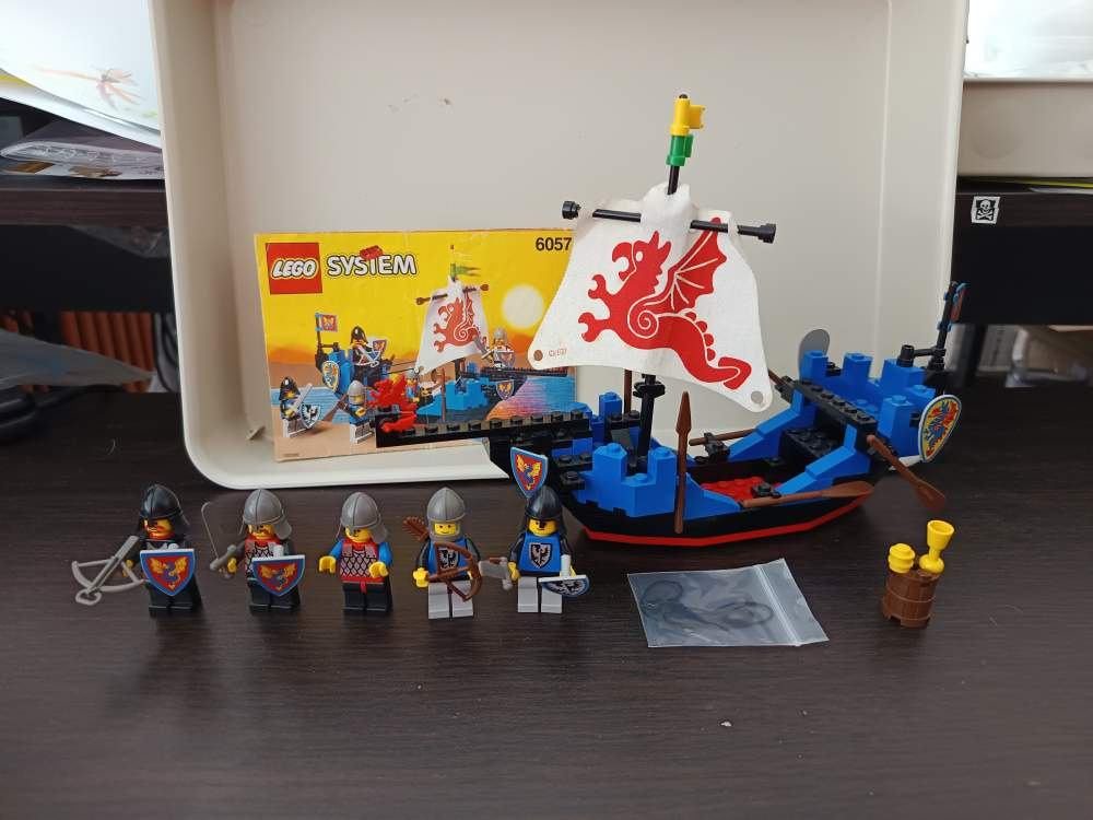 LEGO Castle 6057 Sea Serpent +návod - 1