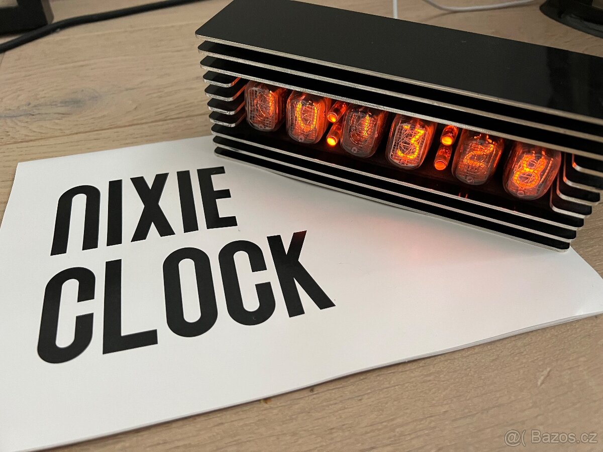 🕒 Digitronové hodiny Nixie (sestavené, funkční)