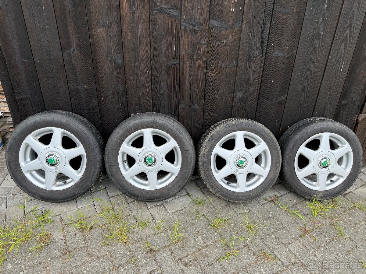 Prodám originální alu kola na Škoda Felicia