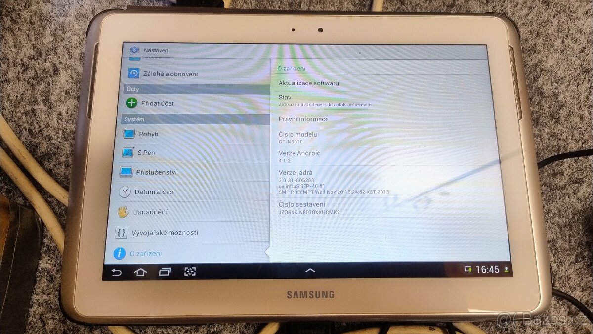 Samsung Galaxy tab 10"