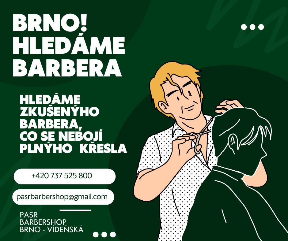 Zavedený barbershop hledá barbera / holiče