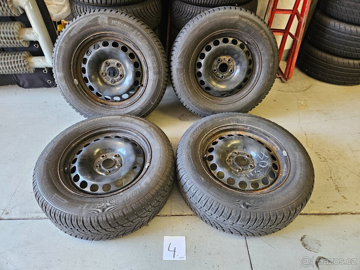 Zimní sada VW Tiguan plech 5x112 215/65 R16