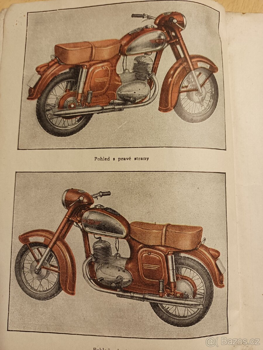 Jawa-ČZ 125/355 a 175/356-katalog náhr. dílů