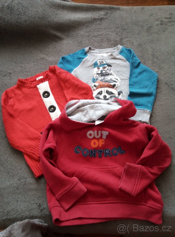 Dětska mikina a svetřík vel. 98/104