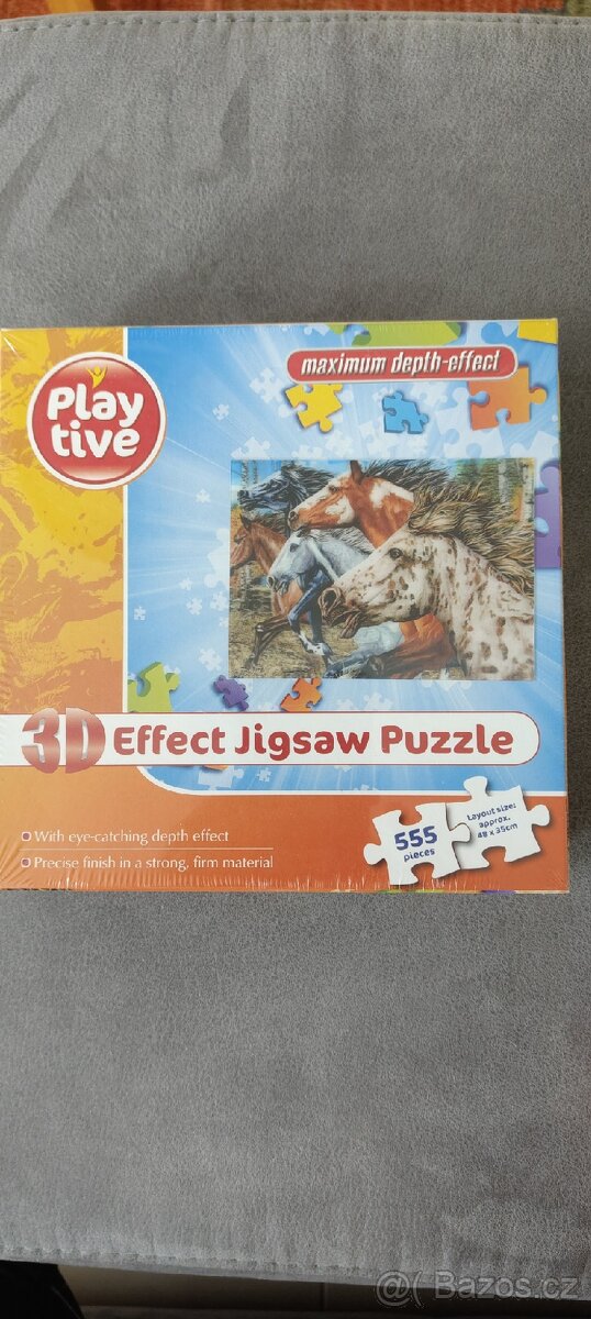 Puzzle 3D effect Playtive