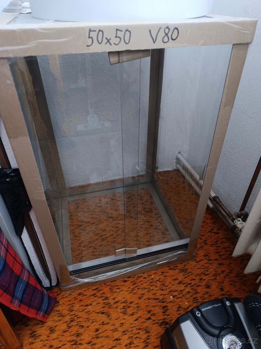 Terárium nové 50x50x80