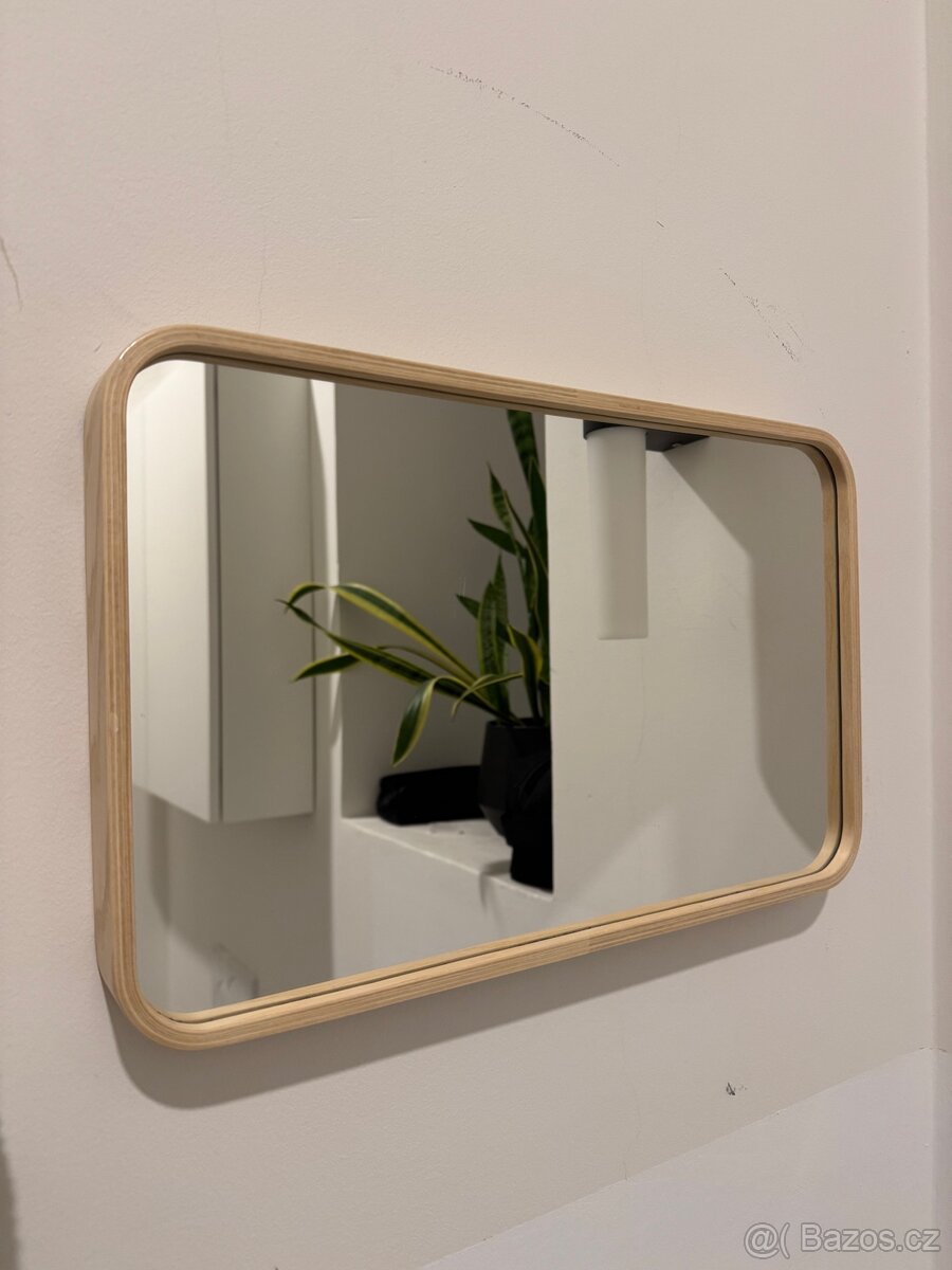 IKEA DŘEVĚNÉ ZRCADLO