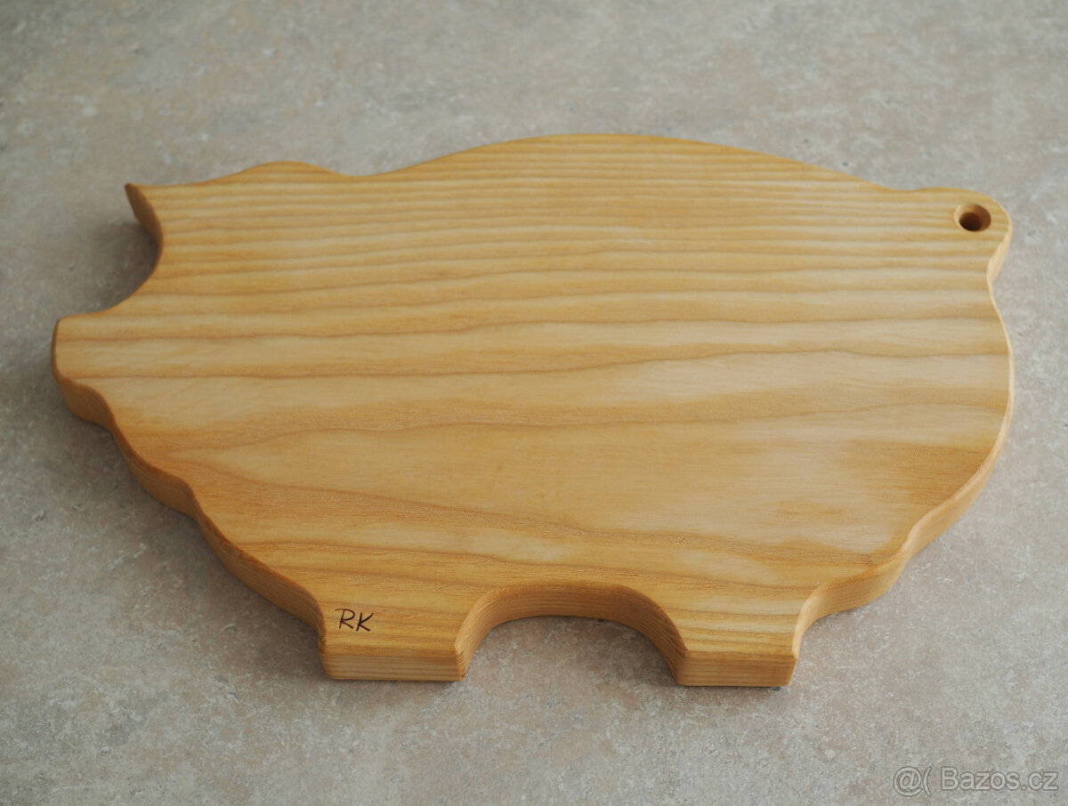 krájecí prkýnko ve tvaru prasátka