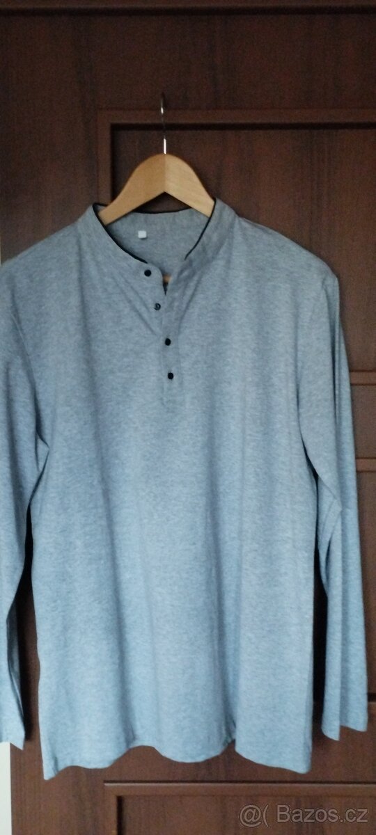 Pánské triko s dlouhým rukávem