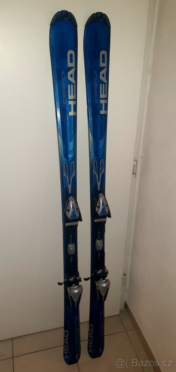 Carvingové lyže HEAD 170 cm velmi dobrý stav